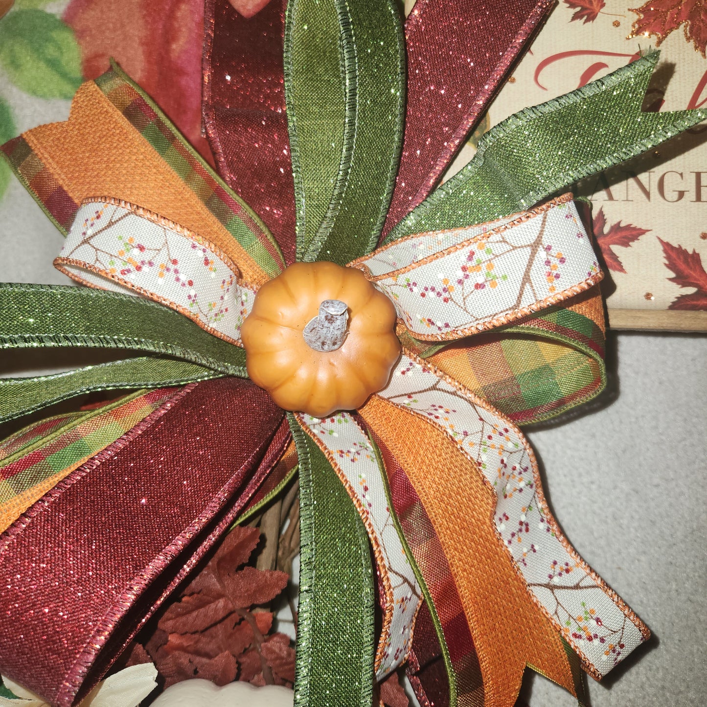 Grapevine Wreath (Burgundy)